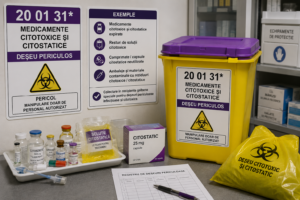 Codul de deșeu 20 01 31* – medicamente citotoxice şi citostatice