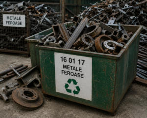 Codul de deșeu 16 01 17 – metale feroase