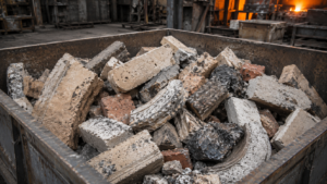 Codul de deșeu 16 11 03* – alte materiale refractare cu substanţe periculoase (metalurgie)