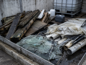 Codul de deșeu 17 02 04* – sticlă/materiale plastice/lemn cu conţinut de sau contaminate cu substanţe periculoase