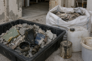 Codul de deșeu 17 09 03* – alte deșeuri de la construcții și demolări cu conținut de substanțe periculoase